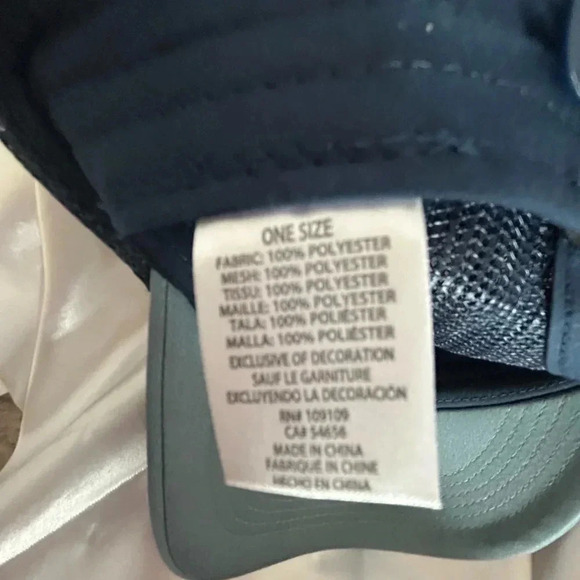 NWT LIFE IS GOOD HERE COMES THE SUN BLUE TRUCKER HAT SNAP BACK CLEAN - Picture 7 of 7